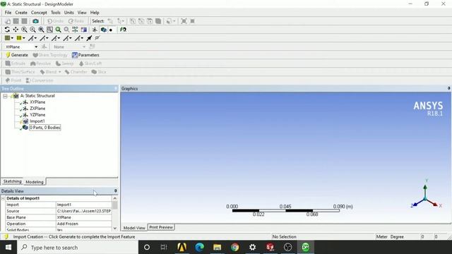 Ansys Workbench How to Import External Geometry | Import Solid Model in Ansys смотреть онлайн