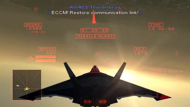 Ace Combat 5, 9 skin FB-22 the ace PROTEUS, Mission 17 - Journey Home смотреть онлайн