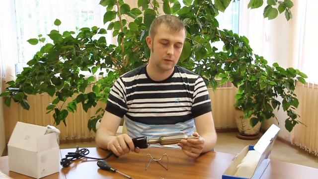 JY-21300 мощный паяльник 300 Вт смотреть онлайн