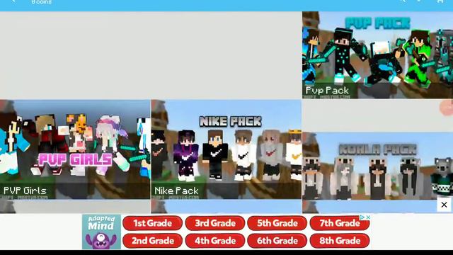 How To Get a Skin Pack on Minecraft PE (Play Store Required) смотреть онлайн