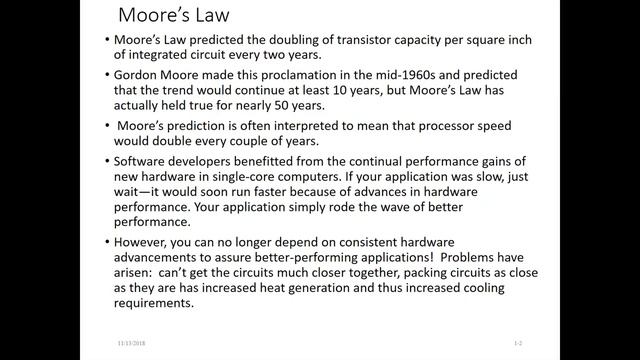 CSE1322 Lecture 24 Parallel Programming in Java смотреть онлайн