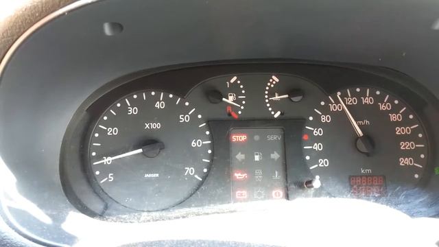 Renault Clio 1.4 2001 speedometer fault смотреть онлайн