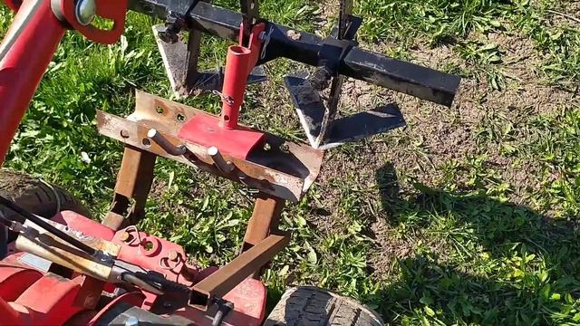 Передний адаптер к мотоблоку Агат с фронтальным ковшом. смотреть онлайн