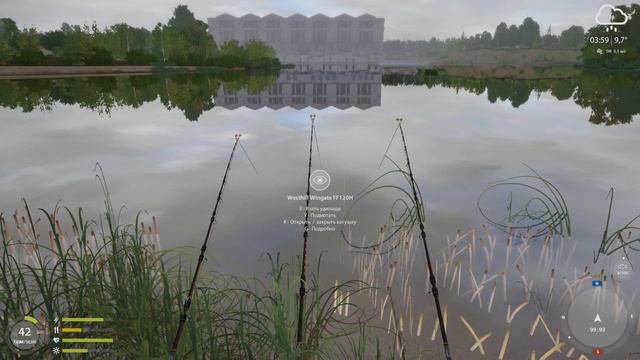 Русская рыбалка 4 - река Волхов - Угорь на лягушку смотреть онлайн