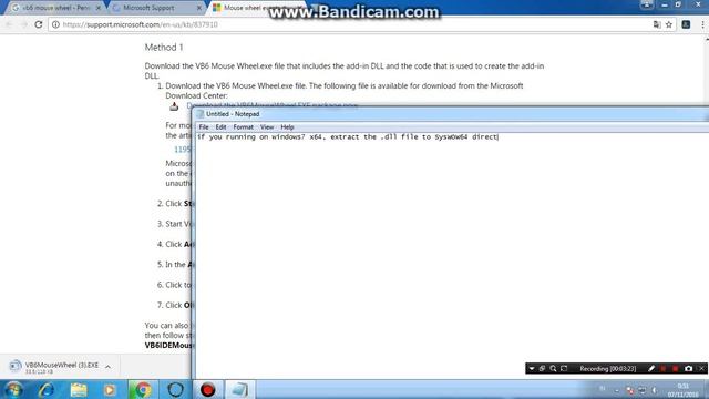 How to Enable Mouse Scroll in Visual Basic смотреть онлайн