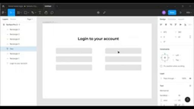 Web Login Page screen | UI Design | Speed Process | Figma ?? смотреть онлайн
