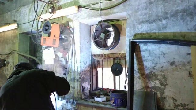 Вытяжка в сварочном цеху. смотреть онлайн