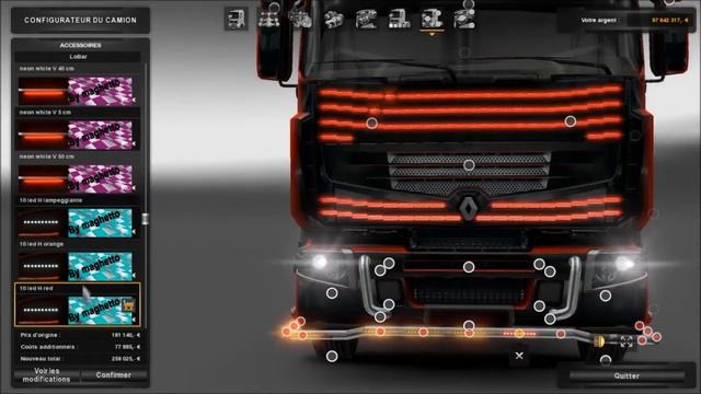 ets 2 tuning camion RENAULT смотреть онлайн