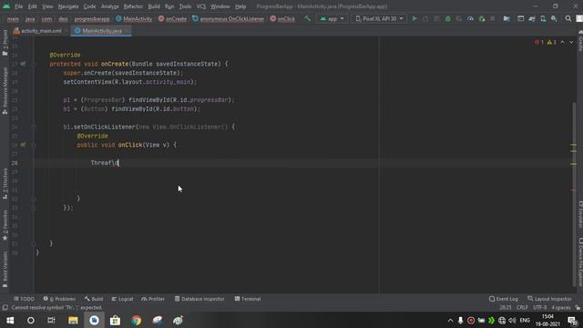Progress Bar in Android Studio | Hindi Android Programming смотреть онлайн