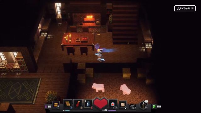 Minecraft Dungeons Xbox Series X Gameplay Day 25 смотреть онлайн