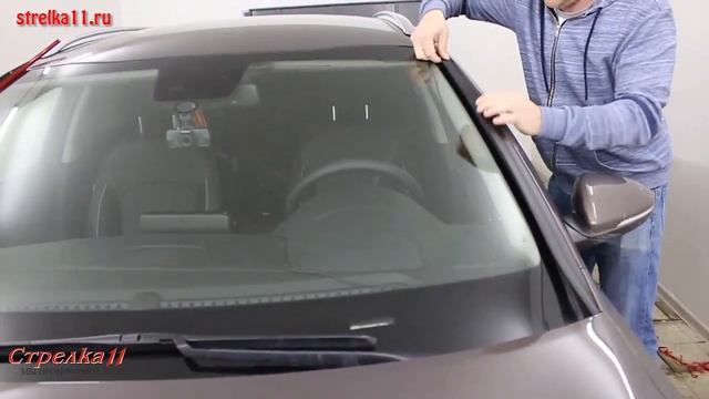 Дефлектор лобового стекла Стрелка-2 KIA CEED III (SW) 2018-н.в. - strelka11.ru смотреть онлайн