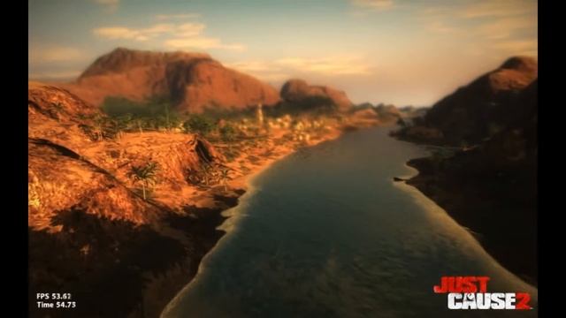 AMD Phenom II x4 955 @ 4 GHz | Just Cause 2 Benchmark смотреть онлайн