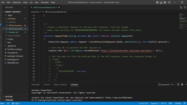 Hyperledger Besu (Private Ethereum) and Chainlink on Kaleido Part 1 - Smart Contract смотреть онлайн