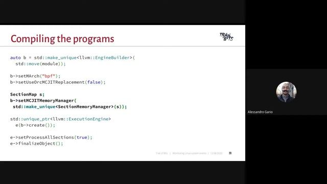 Monitoring Linux events: how to leverage BPF directly in your application without external tools смотреть онлайн