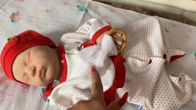 Утро с реборном Агатой?// Прогулка в коляске с куклой реборн? смотреть онлайн