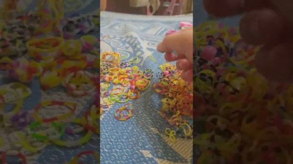 DIY как сплести браслет из резинок своими руками!!!!💝🌈💐