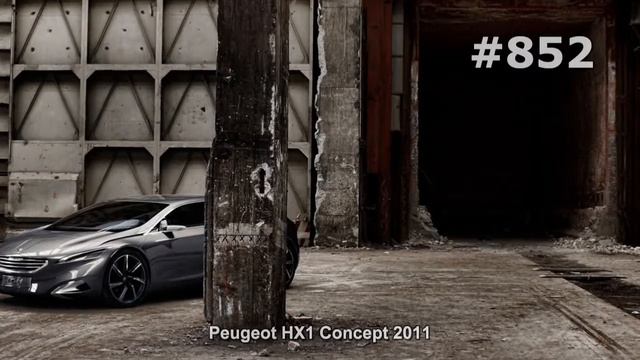 #852. Peugeot HX1 Concept 2011 (Концепт и тюнинг) смотреть онлайн