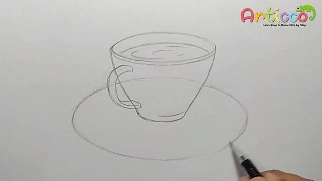 How to Draw Coffee Cup Easy смотреть онлайн