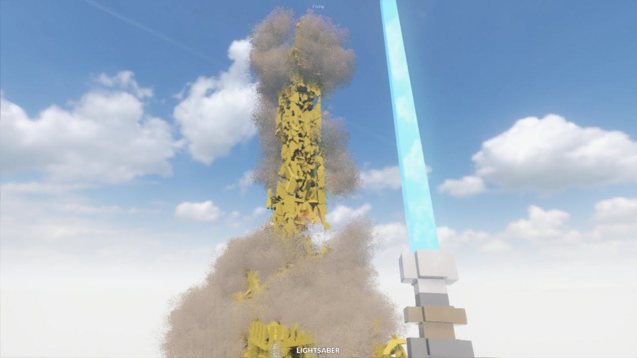Elven Tower Vs. Jedi Sword ! (Teardown)