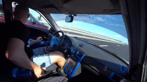 ПРИОРА 98hp чип выхлоп против ПРИОРА 98hp СТОК