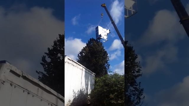 Зерноочистной сепаратор Сад 50, от завода Аэромех, прибыл в хозяйство Черкасской обл. смотреть онлайн