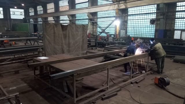 #Металлоконструкции. Сборка шаблона и фермы