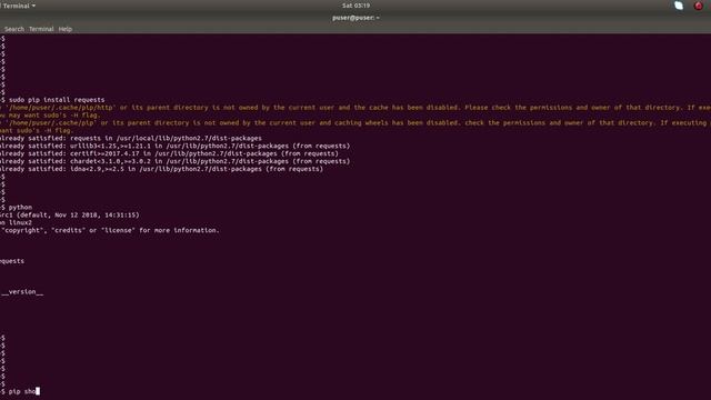 Python Find which version of package is installed with pip смотреть онлайн
