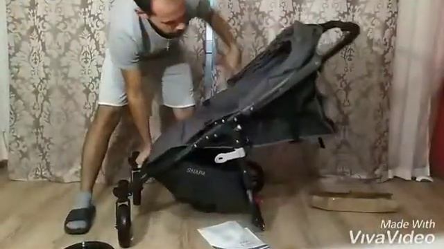 Распаковка - Детская прогулочная коляска Valco Baby Snap 4 смотреть онлайн