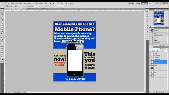 Free Mobile Marketing Leaflet Tutorial смотреть онлайн