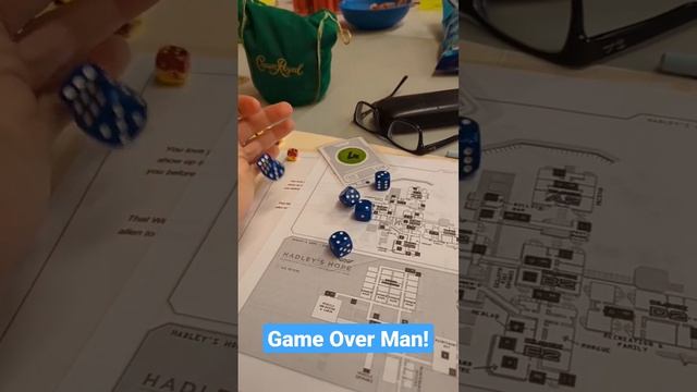 A little Alien RPG action! #dicegames #rpg #notdnd смотреть онлайн