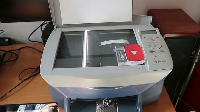 HP PSC 750 Scanner Scanning Sound смотреть онлайн