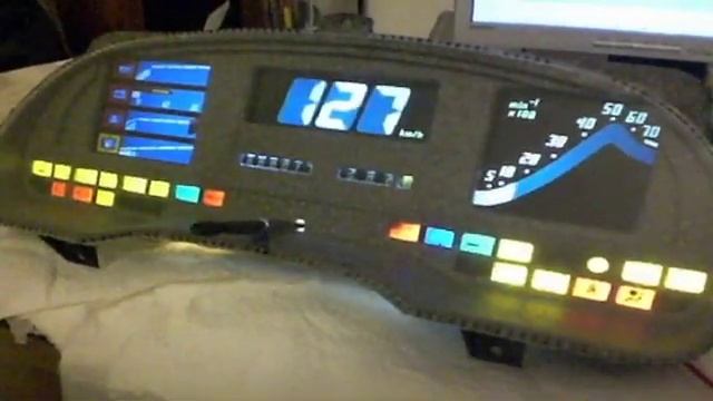 Painel LCD Digital Astra Vectra Opel GM Chevrolet LED Branco SMD смотреть онлайн