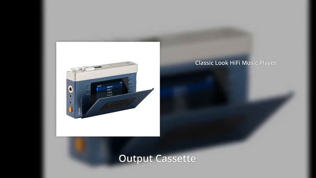 Output Cassette Classic Look HiFi Music Player 2022 смотреть онлайн