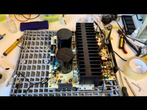 Sony ta-f555esa профилактика после профилактики! Часть 2