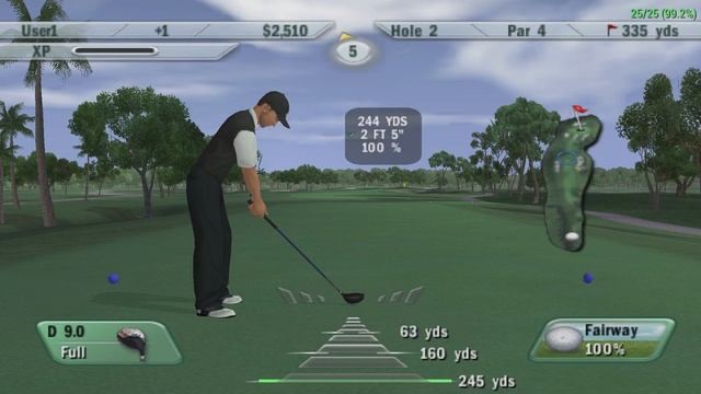 Tiger Woods PGA Tour 09 | NVIDIA SHIELD Android TV | PPSSPP Emulator [1080p] | Sony PSP