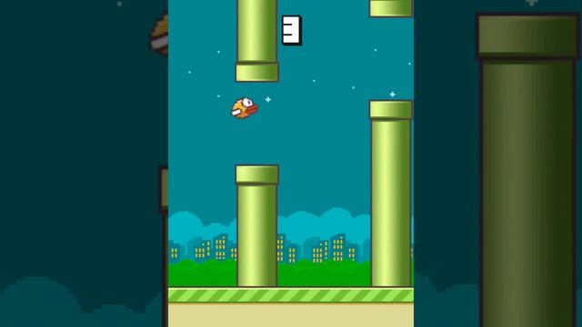 КАК НАБРАТЬ ПЯТЬ ОЧКОВ! - Flappy Bird смотреть онлайн