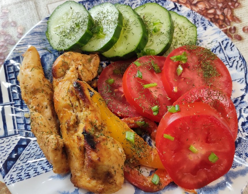 Авторская грудка в апельсиновом медовым маринаде "Перезагрузка" смотреть онлайн