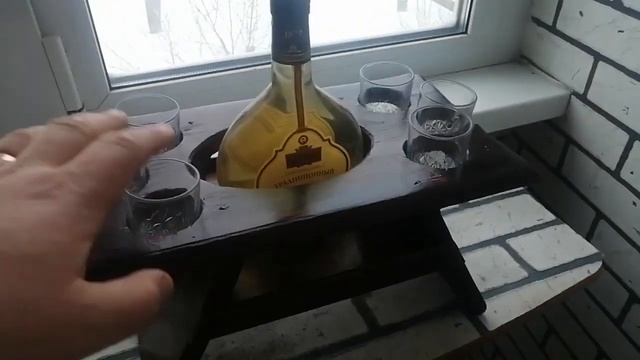 Бутылочница подарочная/ подставка под бутылку № 8 смотреть онлайн