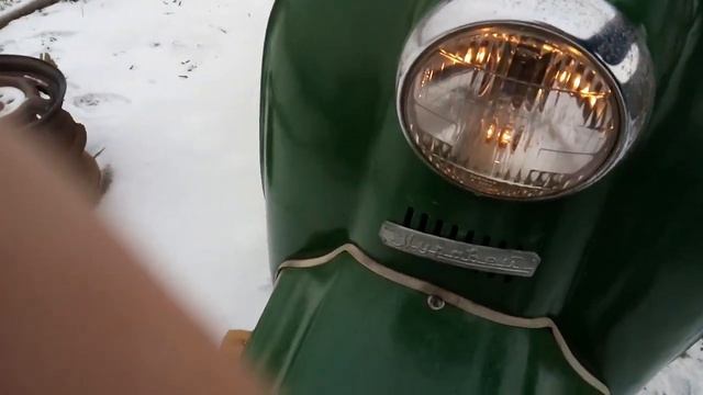 Муравей 1969 года после реставрации. Motor scooter "Ant" 1969 after restoration смотреть онлайн
