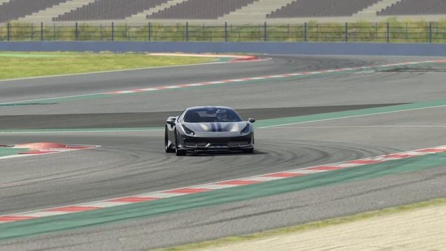 Ferrari 488 Pista Onboard Lap + Replay at Barcelona | Assetto Corsa смотреть онлайн