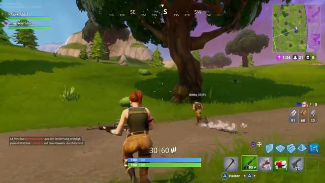 EPISCHES DUO - Lets Play Fortnite Battle Royal Online PS4 DE DgdGaming смотреть онлайн