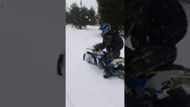 зимние покатушки.кросс мото смотреть онлайн