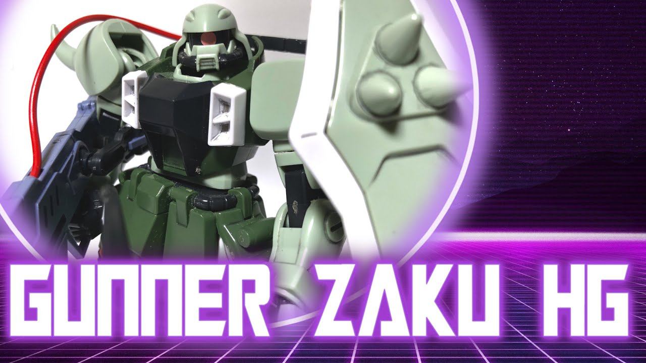 Обзор на сборную модель HG 1/144 Gunner Zaku Warrior (Gundam Seed Destiny)