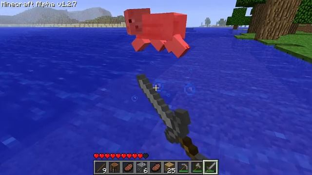 Minecraft Alpha 1.2.7 is the bad version смотреть онлайн