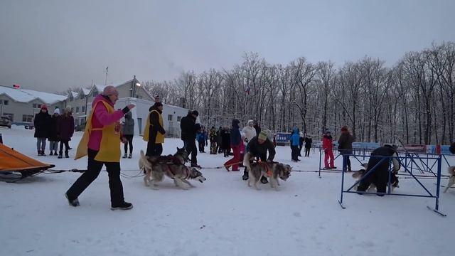 Старт восьмёрки - Рождественские горки 2019 Самара смотреть онлайн