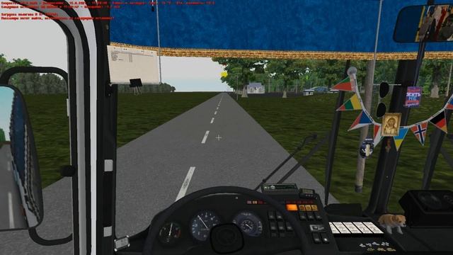 Пазик как раз для таких дорог! Омси 2 карта Луговое маршрут 4 смотреть онлайн