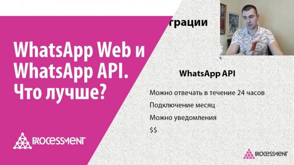 Сравнение WhatsApp Web и WhatsApp Business API для интеграции с CRM.