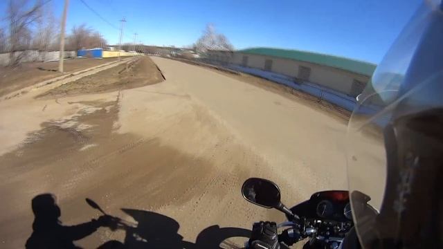 Запуск Yamaha ybr125 после зимы/ОТКРЫЛ СЕЗОН/покатушка смотреть онлайн