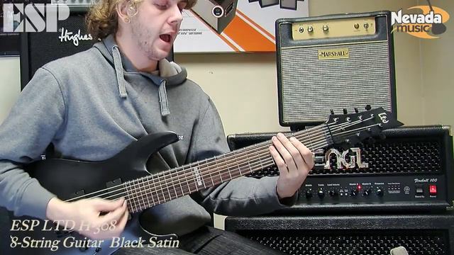ESP LTD H-308 8-String Guitar Demo - Sam Bell @ Nevada Music UK смотреть онлайн