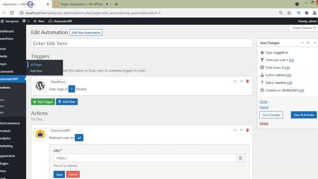 #AutomatorWP : How to redirect WordPress users to specific page after Login смотреть онлайн